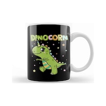 Cute Dinocorn Dinosaur & Unicorn Unisaur Kupa Bardak Porselen Karışık