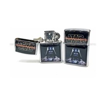 Star Wars Gümüş Renk Kapaklı Benzinli Çakmak