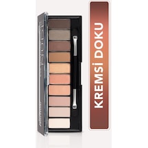 Flormar 10'lu Far Paleti (AÇIK NUDE VE TOPRAK TONLARI) - Eyeshadow Palette - 001 Nude - 8690604479511