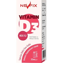 Nevfix Vitamin D3 400 Iu Sprey 20 Ml