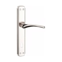 Hok Kapı Kolu Bravo Nikel Saten Oda 1 Takım + Vidaları