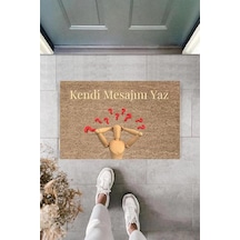 Dijital Baskı Kişiye Özel İç Kapı Dekorasyon Paspas Ps11199 Renkli