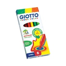 Giotto Turbo Color Keçeli Kalem 6'lı