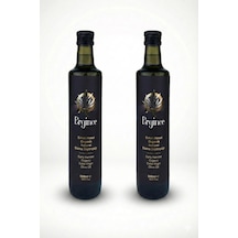 Ergince Organik Erken Hasat Natürel Sızma Zeytinyağı Soğuk Sıkım 0,2 Asit Premium Lezzet 2x500 Ml