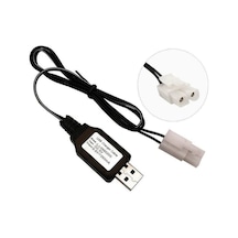 9.6v Nı-cd / Nı-mh Oyuncak Bataryası Usb Şarj Kablosu Evimdeyokyok