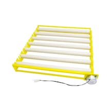 42 Yumurta Kapasiteli Çiftlik Kullanımı İçin Otomatik Döner Kuluçka Makinesi, 360 Isıtma, Ayarlanabilir Tepsili.