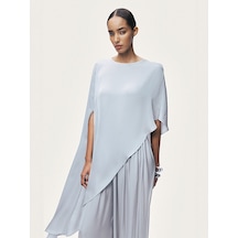 Nocturne Asimetrik Detaylı Bluz N26yn6231 Gri