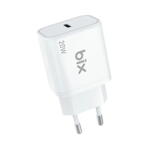 Bix Bxpd23 20w İphone & Android Uyumlu Usb-c Pd 3.0 Akım Korumalı Hızlı Şarj Adaptörü