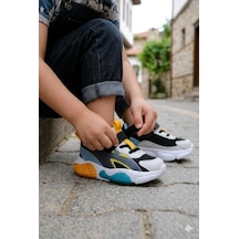 Fort Rory Cool Anatomik Rahat Sneaker Erkek Çocuk Ayakkabı Siyah
