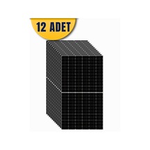 Tommatech 620 W Diamond Bifacial Half Cut Topcon Güneş Paneli - 12 Adet