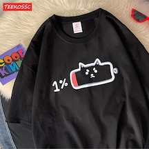 Noıssey Urban Pop Graphic Kadın Tişört Koleksiyonukod 5357 Siyah
