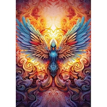Art Puzzle 1000 Parça Colorful Phoenix Puzzle