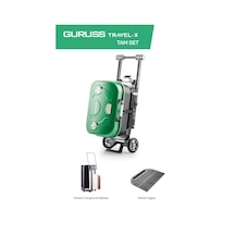 Travel-x Taşınabilir Mangal Tam Set Yeşil