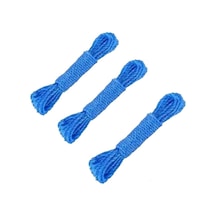 3 Adet 10 Metre Çamaşır Ipi Plastik Mavi Tr Diğer