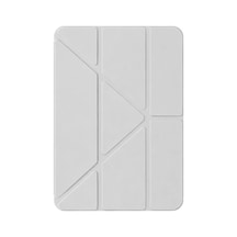 Newface Apple İpad 2025 10.9 10.nesil A16 Mera Kalemlikli Tablet Kılıfı - Gri