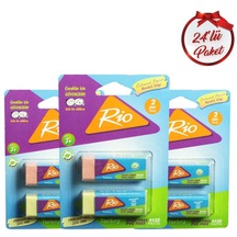 Rio Pastel 2'li Silgi Seti 24 Paket