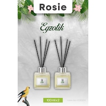 2 Adet Egzotik Rosie Çubuklu Oda Kokusu 100 Ml Fresh