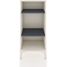 Arges Komodin 2 Raflı 44x30x96 Aytaşı-antrasit Aytaşı