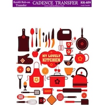 Cadence Renkli Rub-on Transfer 17x25 Cm. Rr-059