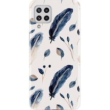 Samsung Uyumlu Galaxy M32 Kilif Silikon Resimli Leaf'S-1031 511724213