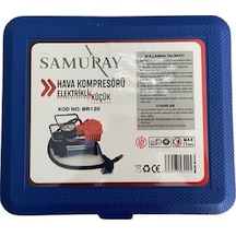 Samuray BR120 220 V Mini Güçlü Tek Hava Kompresör