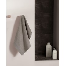 Madame Coco Analisa %100 Pamuk Yüz Havlusu - Koyu Bej - 50x70 Cm 8684427221976 Çok Renkli