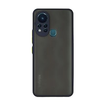 İnfinix Hot 11s Kılıf Montreal Silikon Kapak - Lacivert -