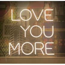 Love Your More Neon Led Yazı Renkli