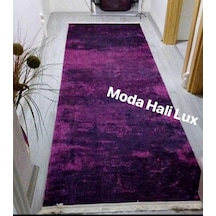 Mor Kaymaz Taban Makinede Yıkanabilir Halı (331194258)