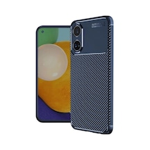 A38 Kılıf Auto Focus Karbon Kapak - Lacivert İtdark3928