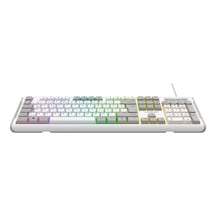Everest Kb-74 Beyaz-gri Usb Rainbow Aydınlatmalı Q Membrane Kdo