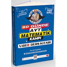Bıyıklı Matematik 80 Günde Ayt Matematik Video Ders Kitabı.