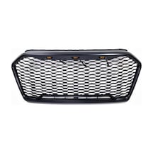 Ford Ranger İçin Uyumlu T8 Yeni Tip Panjur ( Turuncu Led & Siyah Harfler )