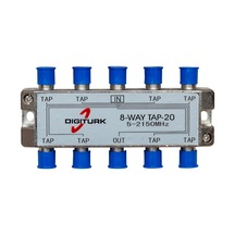 AYT Ticaret HT-101 DIGITURK 5-2150 MHZ 20DB 8 YOLLU TAP SWITCH 1/8 SPLITTER