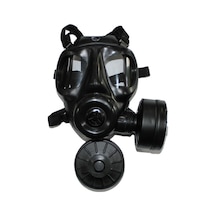 MKE SR6-S Tam Yüz Askeri Gaz Maskesi + 2 Adet KBRN D12 Filtre NBC