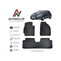 Toyota Auris 2006-2012 Havuzlu Oto Paspas