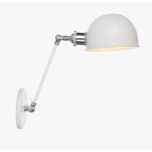 Rsylight Retro Metal Dekoratif Rustik Akrobatik Beyaz Duvar Aplik-rys90190101144 Siyah