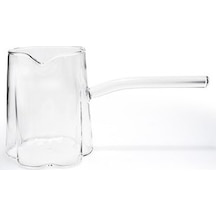 Ateşe Dayanıklı Cam Cezve Borosilikat Cam Cezve 400 Ml Royaleks-czv05