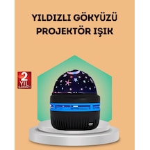Usb Galaxy Projektör Lamba Romantik Atmosfer, Çocuk Odası, Parti Ve Düğün Işığı Renkli