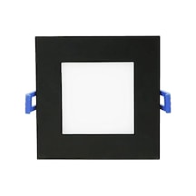 Ycl Alp-3206 6 Watt Sıva Altı Kare Panel Siyah Kasa-4000k Diğer