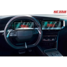 Opel Mokka 2025 Hayalet Gösterge Ve Multimedya Uyumlu Set Mat Ekran Koruyucu