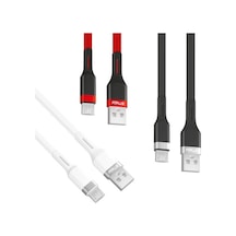 Fitplus Premium Ps-301 Micro Usb Data/Şarj Kablosu 2.4A 1Mt (521351199)