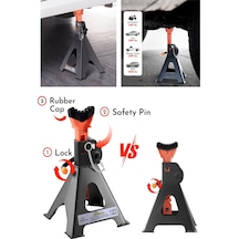 Deko Turkey Sk3tn X2 Set Sehpa Tipi Kriko Standı 3 Ton Tonajlı...