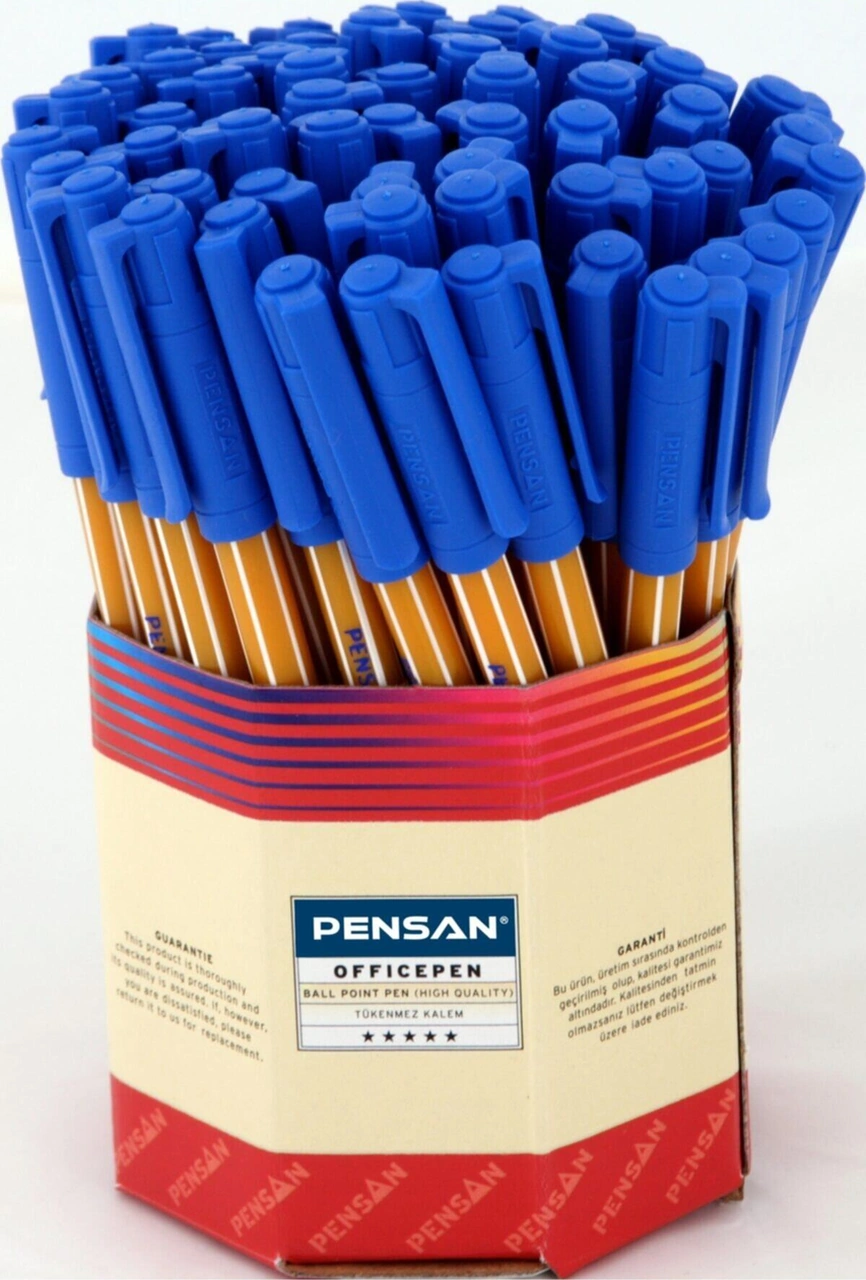 Offispen Tükenmez Kalem 1 Mm Mavi 60 Lı Mavi