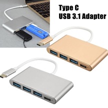 Generic iOS Telefon İçin Yeni Tip C Usb 3.1 Adaptör Hub'ları Usb 3.0 Çoklu Bağlantı Noktası