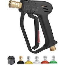 Youtek 4000psı Yüksek Basınçlı Yıkama Likitı - 5 Renkli Nozzle Ve Karcher Uyumlu Plastik Aksesuarlar İle Araç, Çıkarıç Ve Teras Temizliği