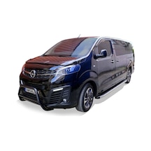 Omsa Opel Zafira Life Blackline Yan Basamak Krom Uzun Şase 2019 Ve Sonrası