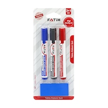 4 Adet Fatih Tahta Kalemi 3+1 Silgili