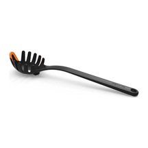Tr Makarna Kaşığı, Uzunluk: 29 Cm, Plastik/silikon, Fonksiyonel Şekil, Siyah/turuncu, 1027301