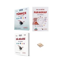 Limit Tyt Türkçe Paragraf Ve Dil Bilgisi Soru Bankası 3lü Set + Telefon Standı